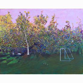 The Continuity of Parks 2014  oil on canvas  95x120 cm