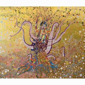 dreng i blækspruttetræ